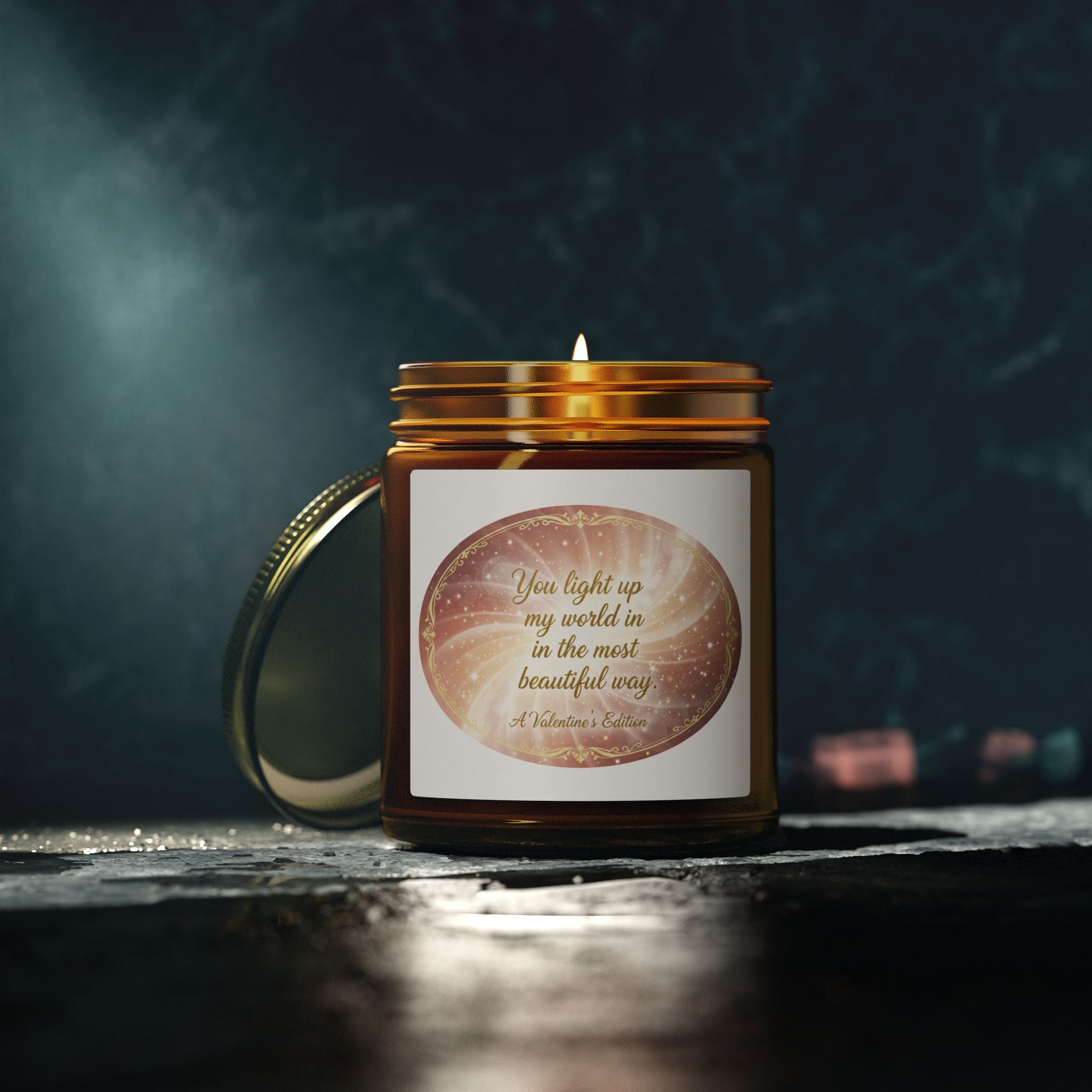 You Light Up My World Scented Candle — (4oz & 9oz)