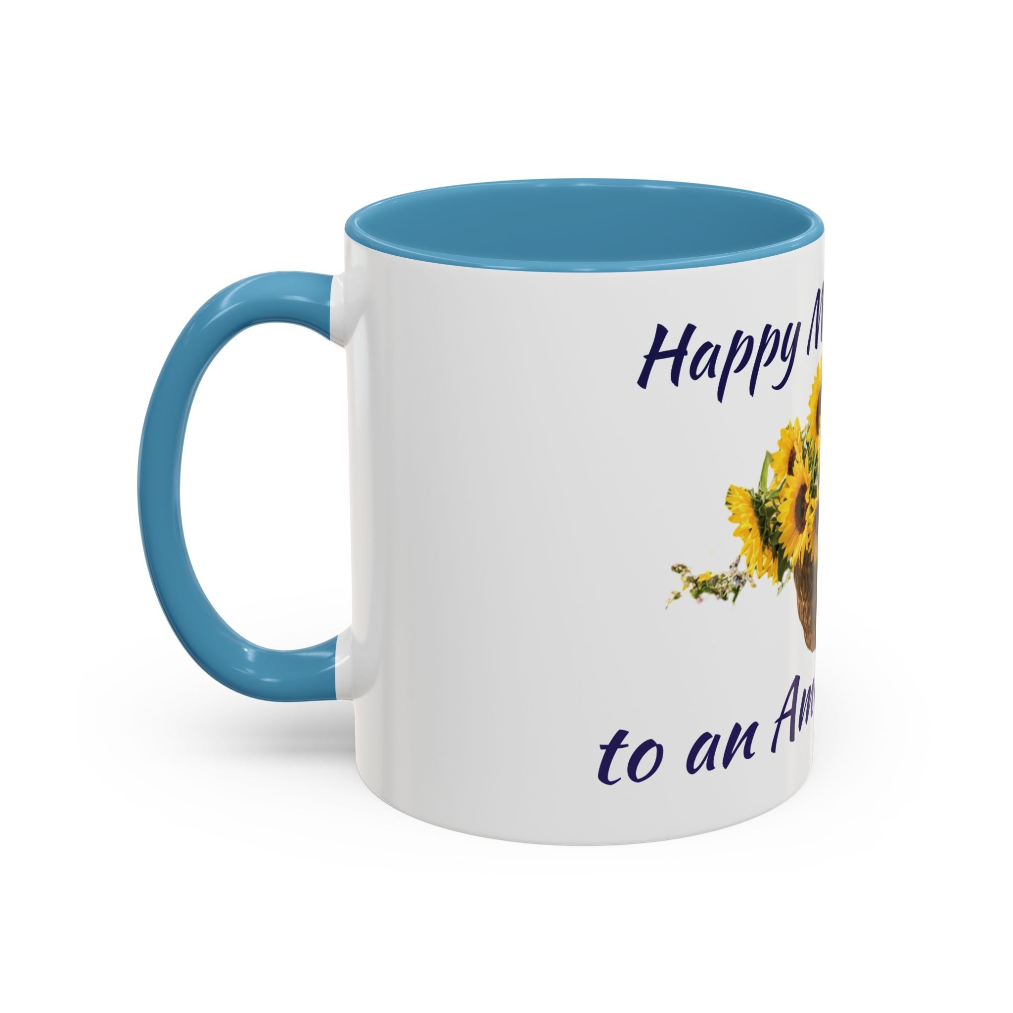Sunflower "Happy Mother's Day" Accent Coffee Mug (11/15oz)