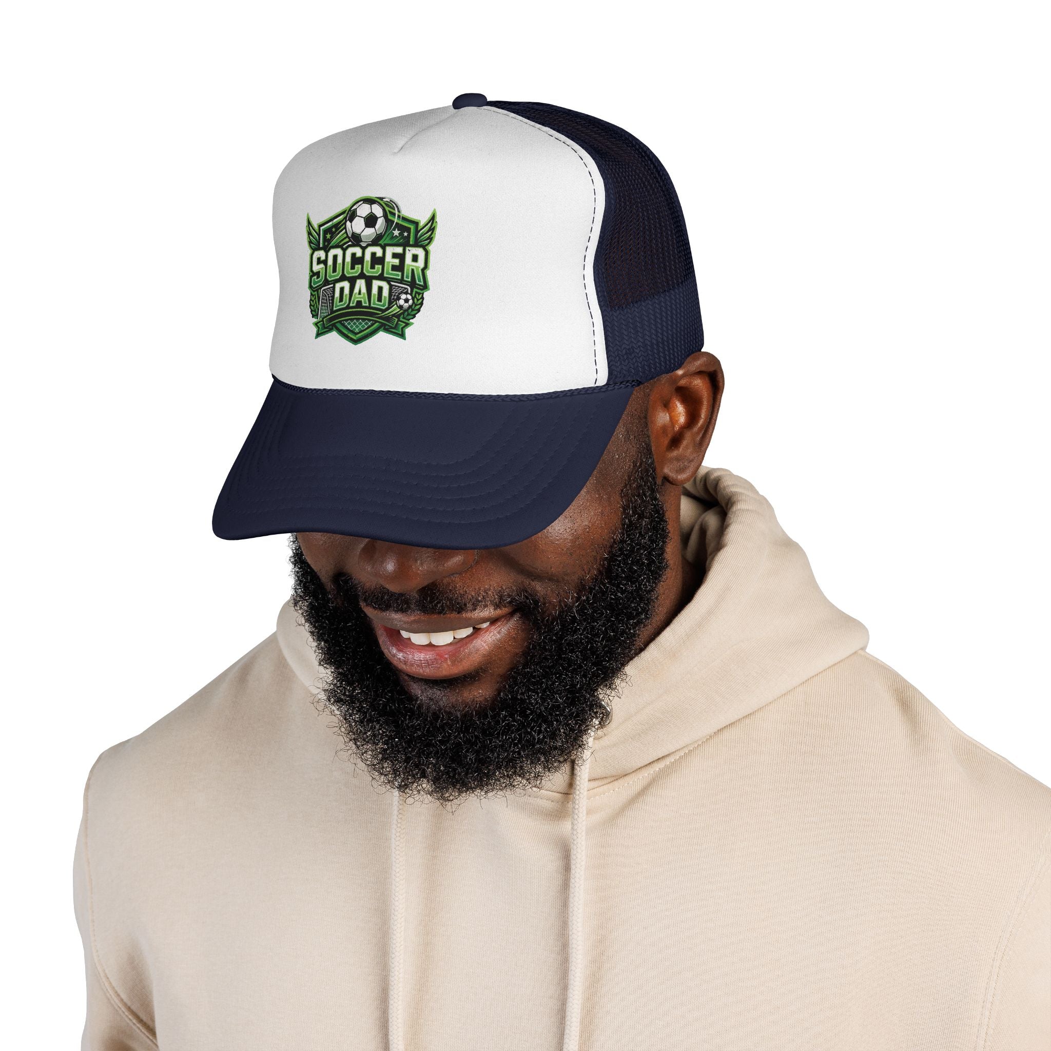 Soccer Dad Trucker Cap — Mesh Soccer Dad Baseball Hat