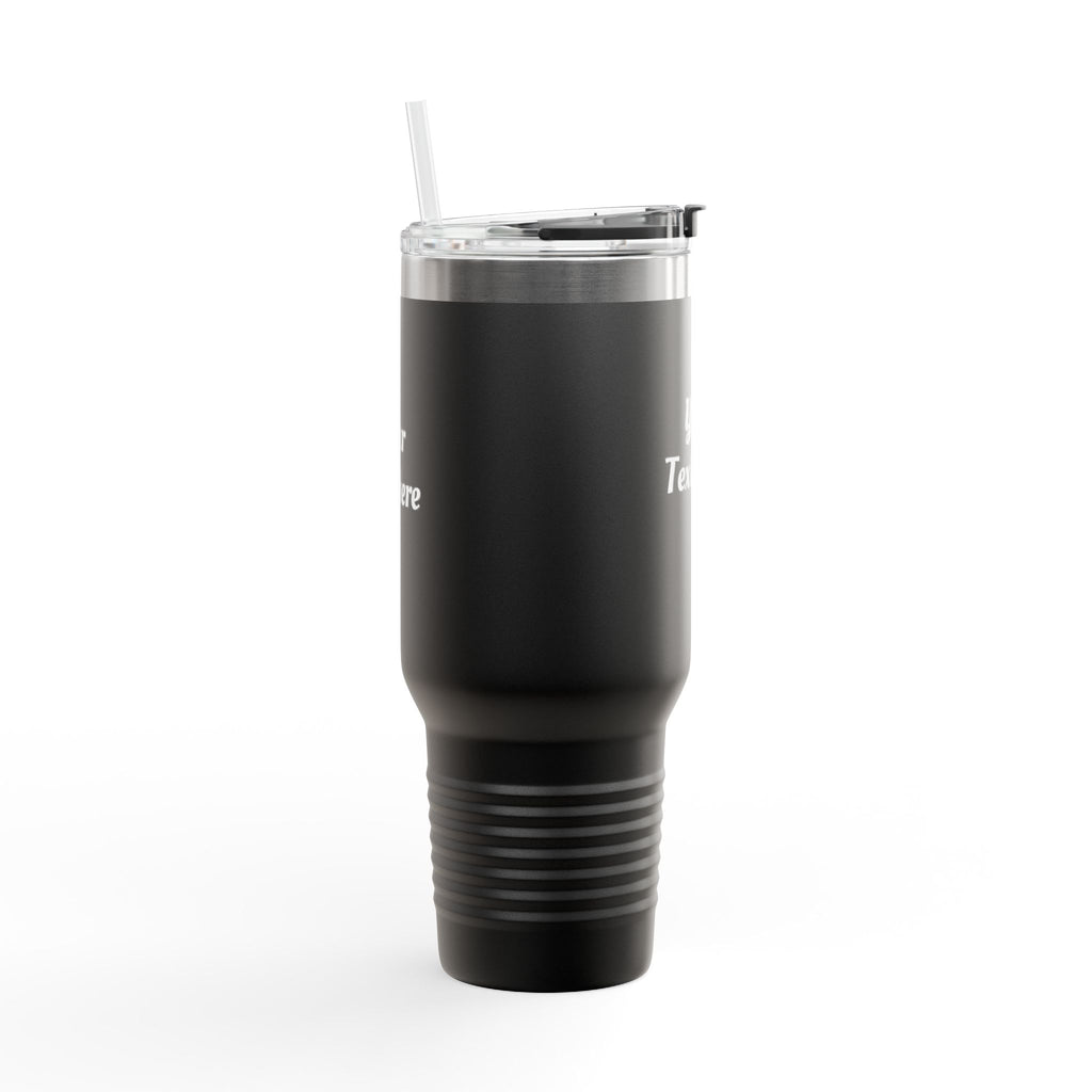 Customizable 40oz Insulated Travel Mug with Handle — Personalize Tumbler