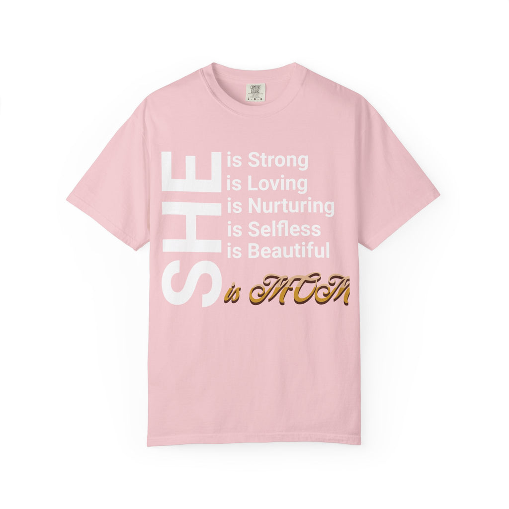 She Is Mom T-Shirt — Mother's Day Gift for Moms, Everyday T-shirt