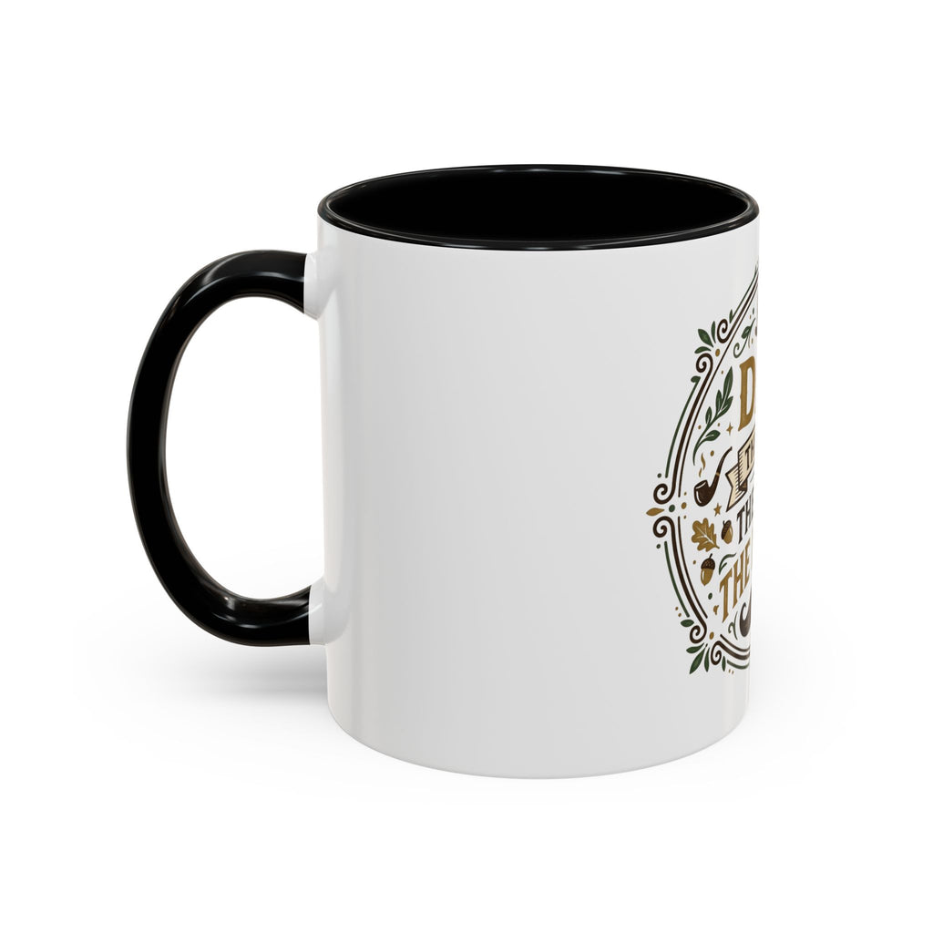 Dad The Man The Myth The Legend Accent Coffee Mug — Father's Day Gift (11oz & 15oz)