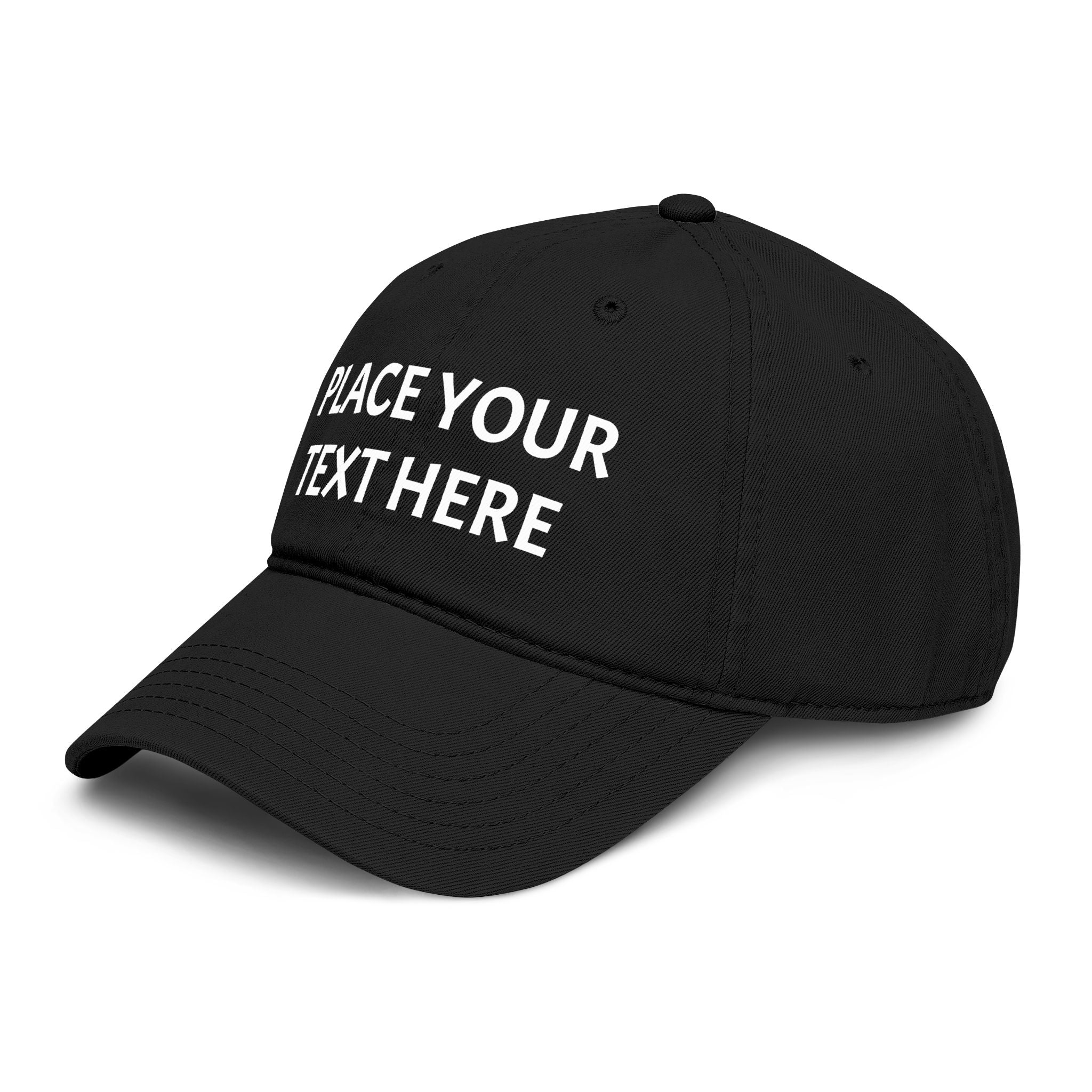 Personalized Washed Baseball Cap — Custom Dad Cap