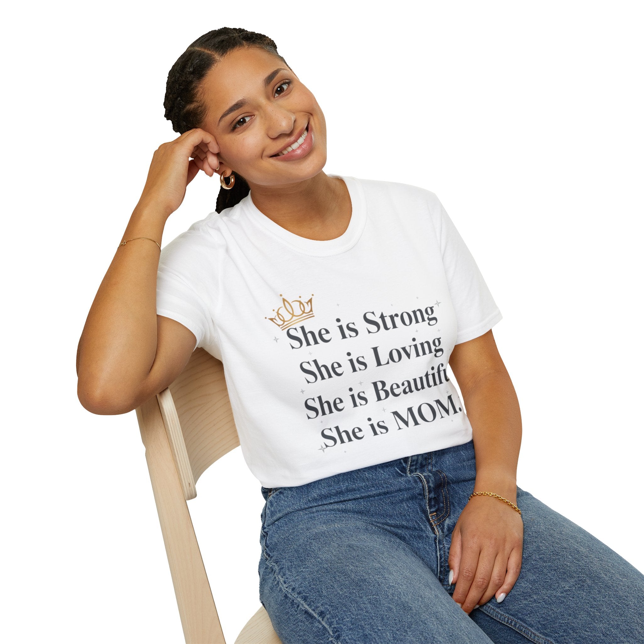 Custom Mom T-Shirt- Personalized Mother's Day Gift, Women's Clothing