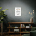 Inspirational Faith Wall Canvas Print — “Some Seasons Are Meant to Be Walked Alone” Wall Art