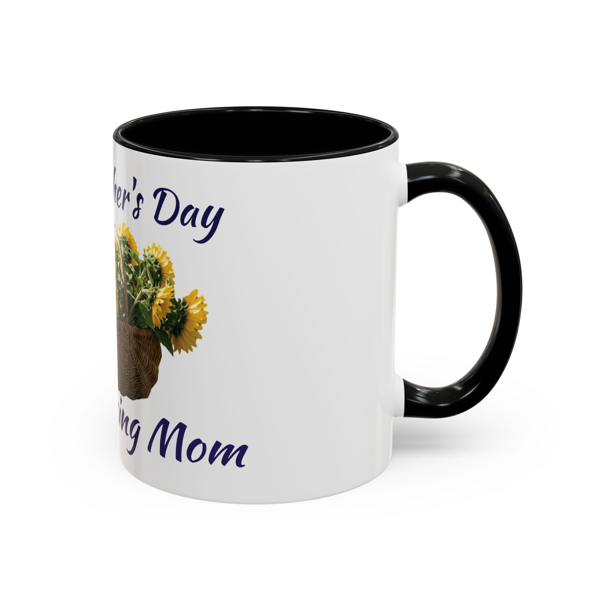 Sunflower "Happy Mother's Day" Accent Coffee Mug (11/15oz)