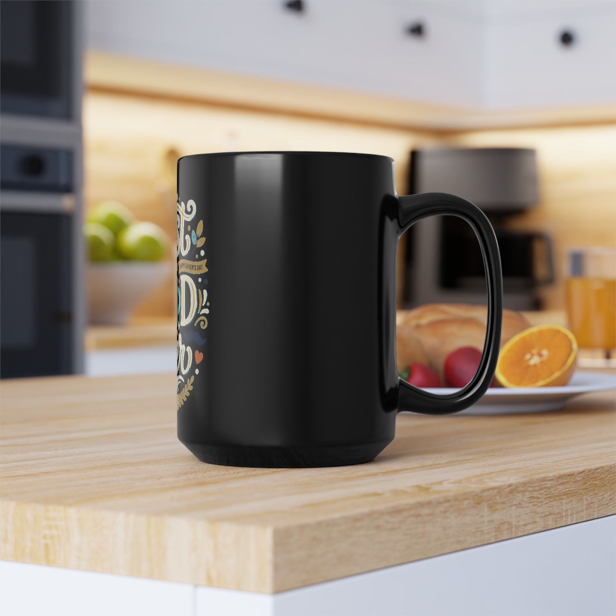 Best Dad Ever Coffee Mug — Black Ceramic Father’s Day Gift (11oz & 15oz)