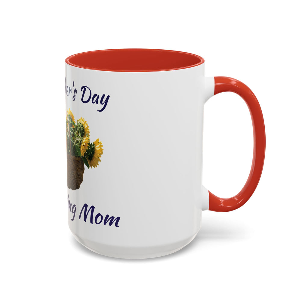 Sunflower "Happy Mother's Day" Accent Coffee Mug (11/15oz)