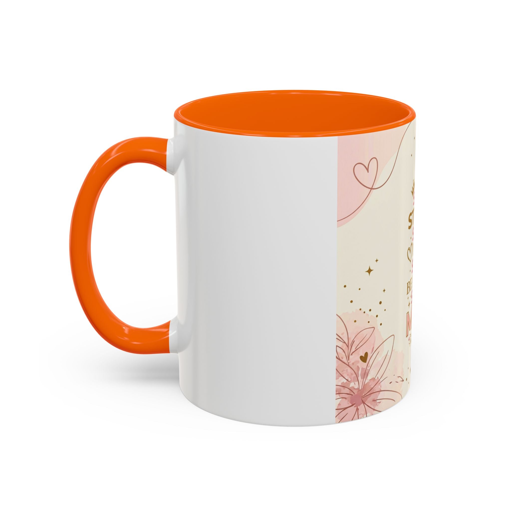 She is MOM Accent Coffee Mug — Mother's Day Gift (11/15 oz)