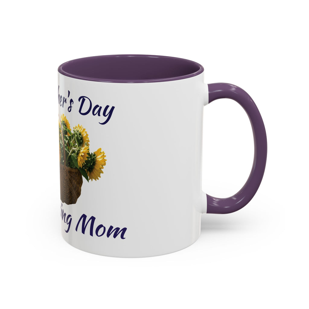 Sunflower "Happy Mother's Day" Accent Coffee Mug (11/15oz)