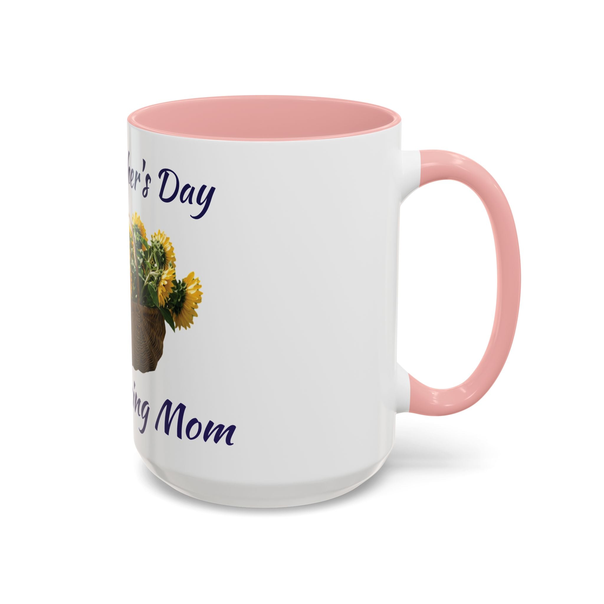 Sunflower "Happy Mother's Day" Accent Coffee Mug (11/15oz)